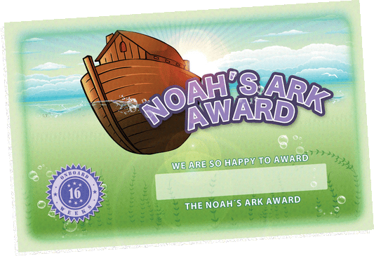 Noah's Ark Attendance Certificates