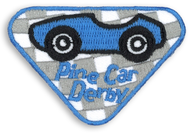 Pine Car Participation Badges