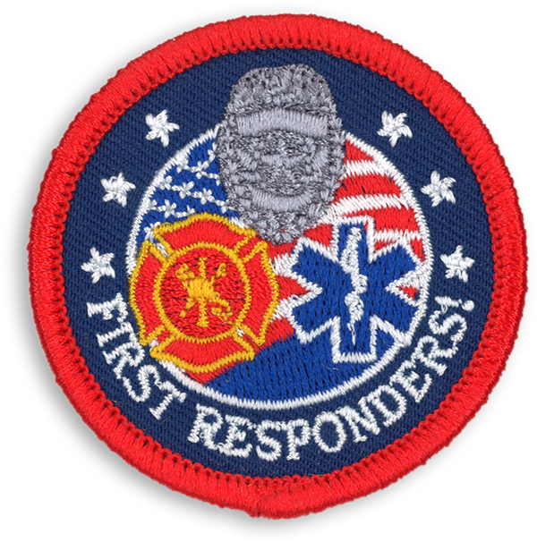 NEW - First Responders Badge