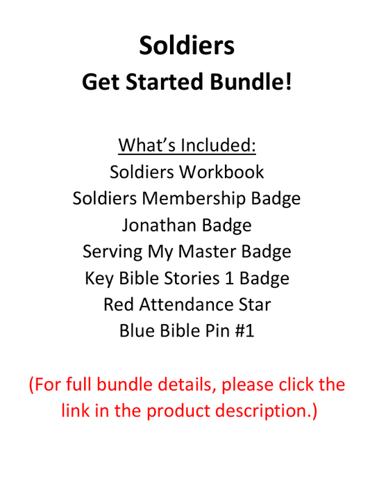 Soldiers Workbooks