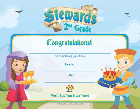 Primary Book Completion Certificates