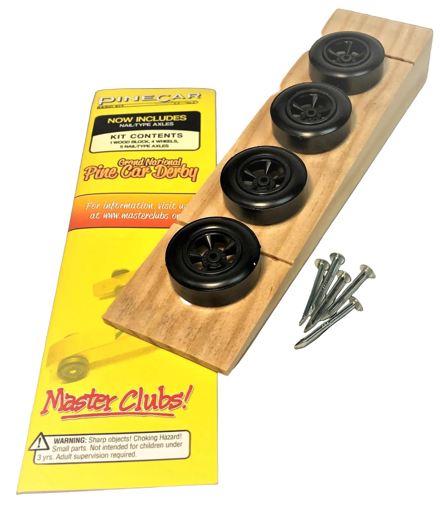 Pine Car Nail Axle Kits