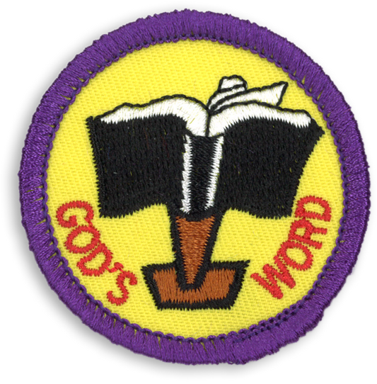 God's Word Badge