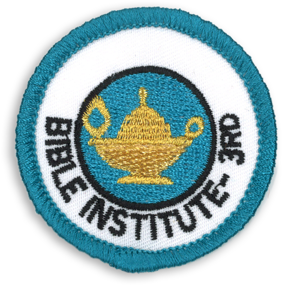 Primary Children's Bible Institute Badges