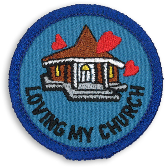 Loving My Church Badge
