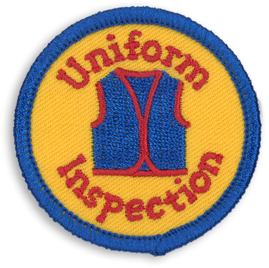 Uniform Inspection Badge