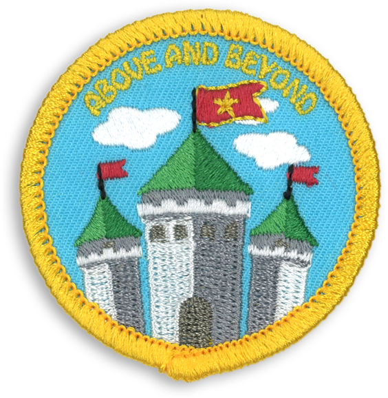 Above and Beyond Badge