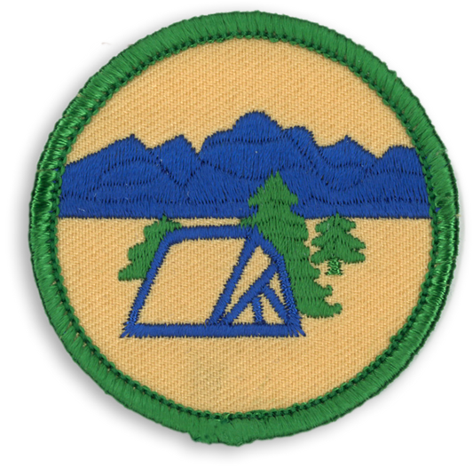 Camping Badge