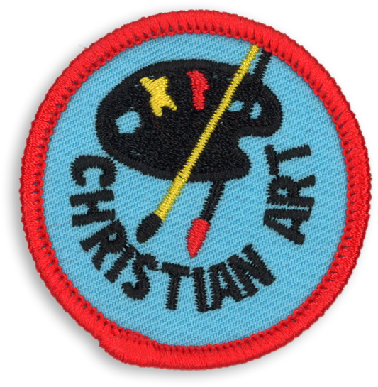 Christian Art Badge