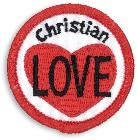 Christian Love Badge