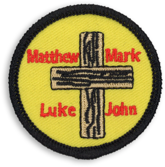 Four Gospels Badge