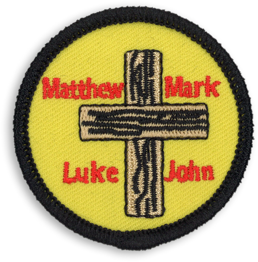 Four Gospels Badge