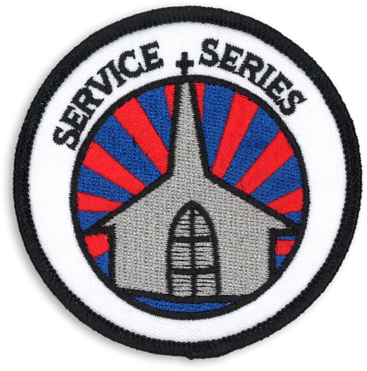 Christian Service Series Badge