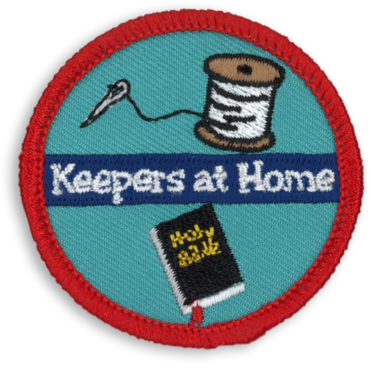 Keepers At Home Badge