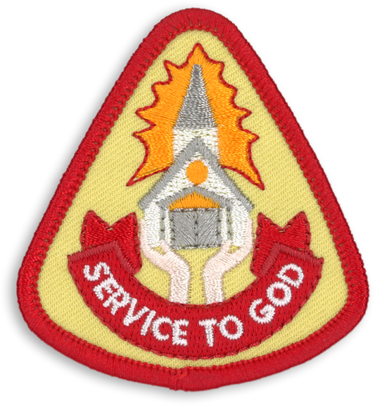 Service to God Badge