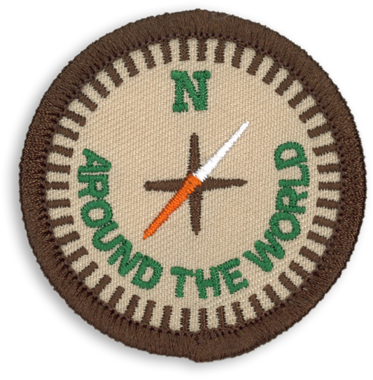 Around the World Badge