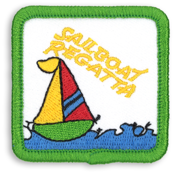 Sailboat Participation Badge