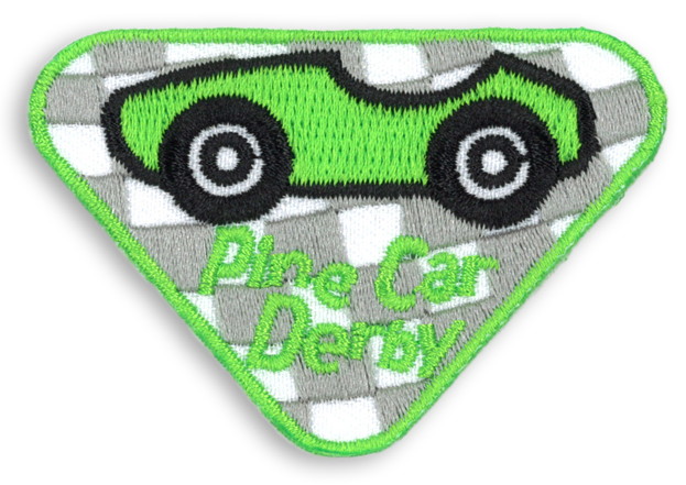 Pine Car Participation Badges