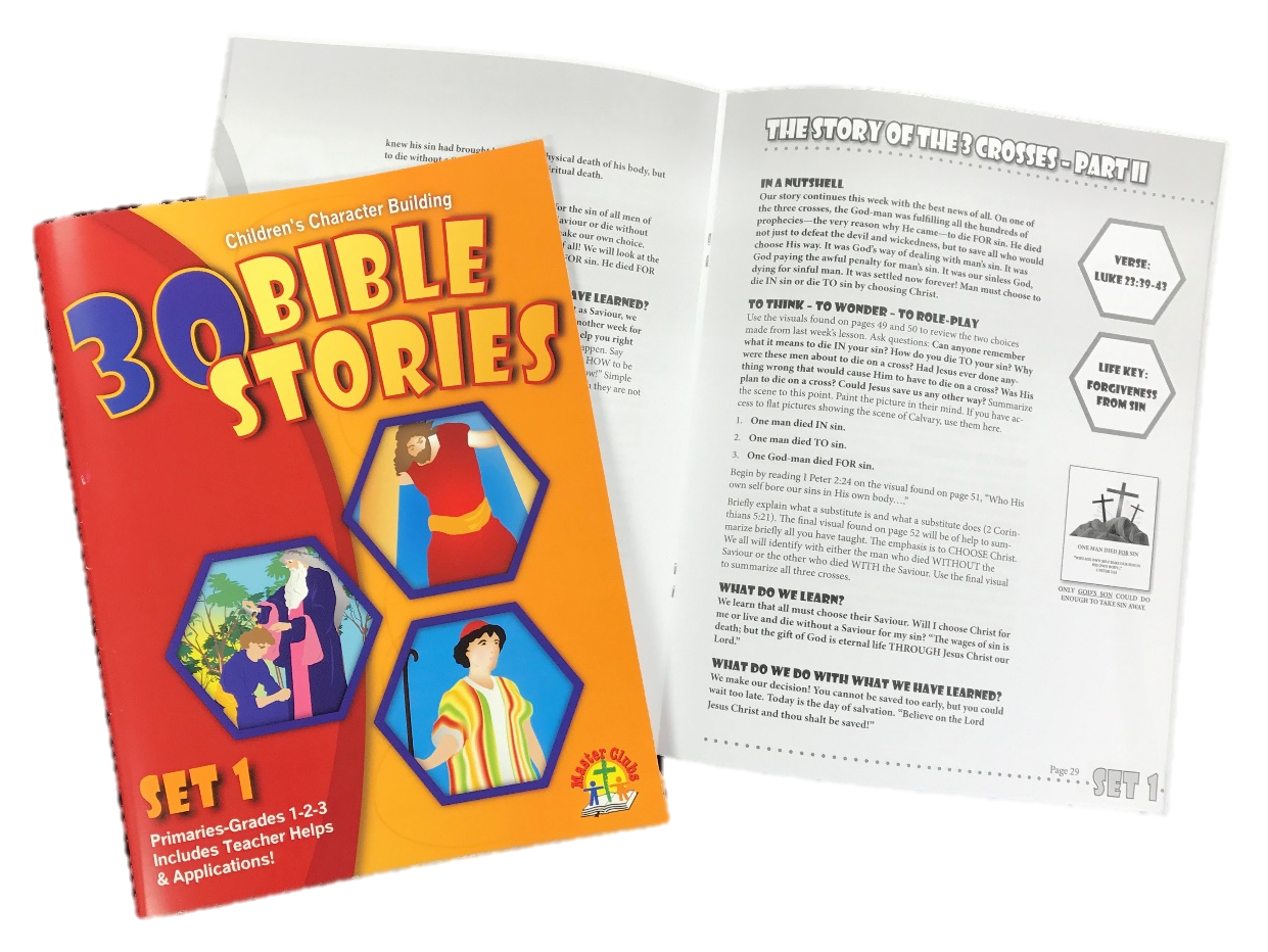 30 Bible Stories for Primaries
