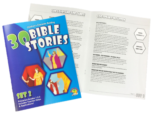30 Bible Stories for Primaries