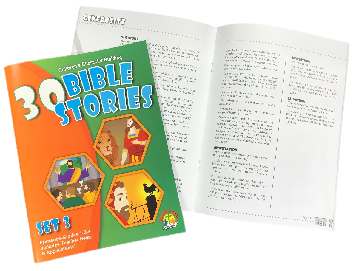 30 Bible Stories for Primaries