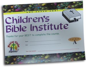 Ambassador Children's Bible Institute Award Certificates