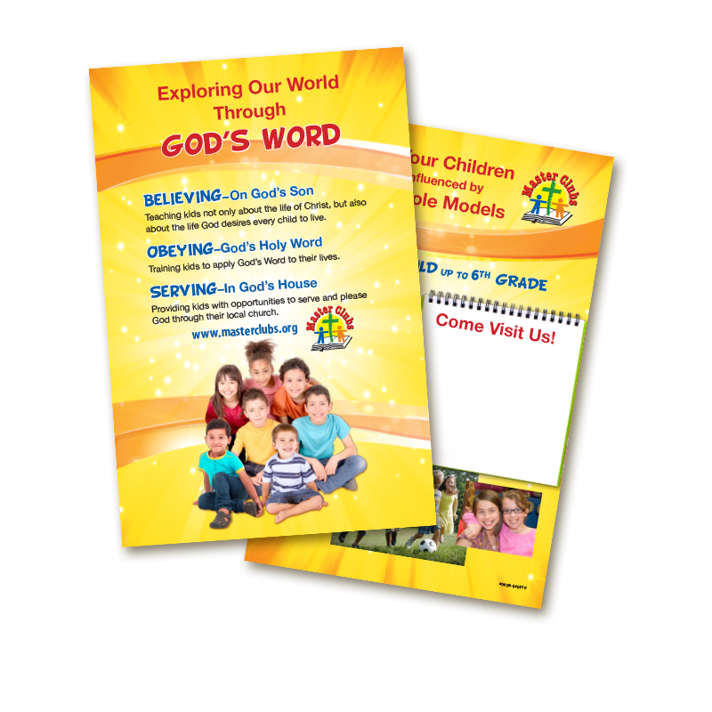 Master Clubs Invitation Flyers (50 pack)