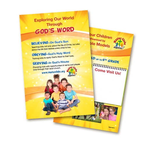 Master Clubs Invitation Flyers (50 pack)