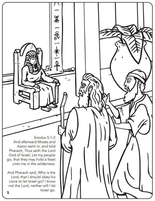 Bible Character Coloring Books