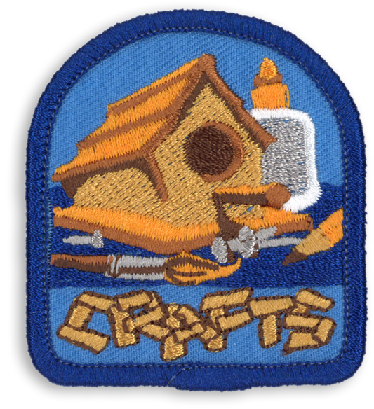 Craft Birdhouse Badge