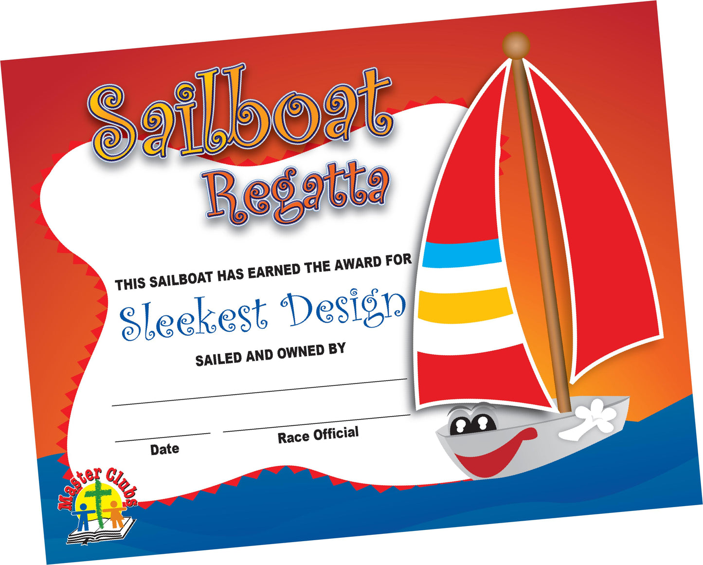 Sailboat Regatta Certificates