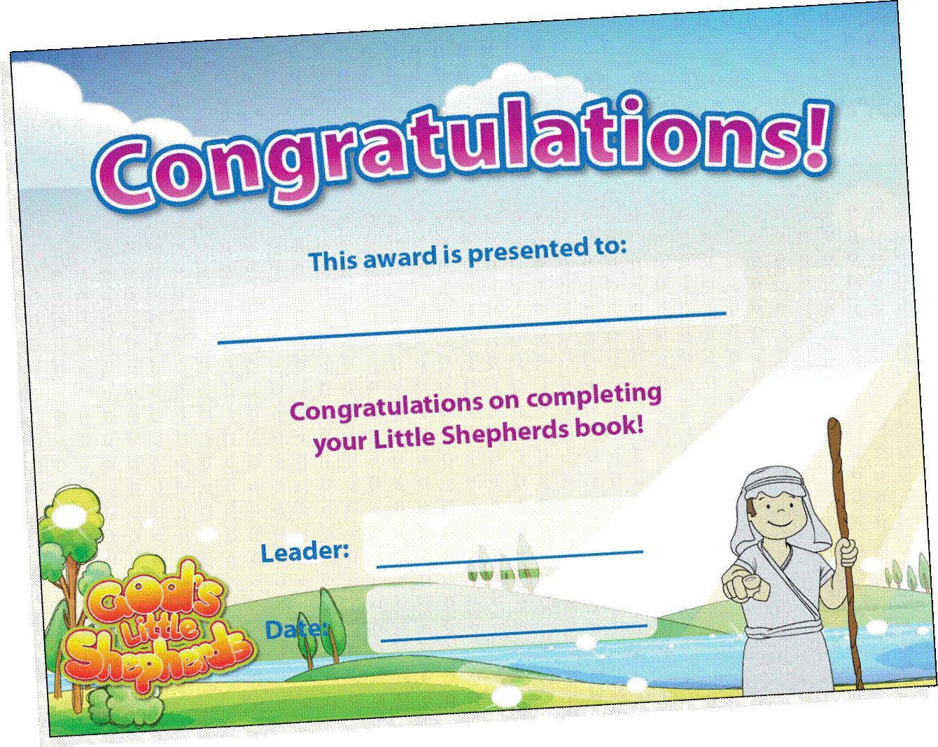 Beginner Book Completion Certificates