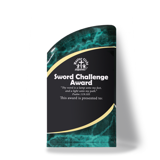 Sword Challenge Award - email with inscription required