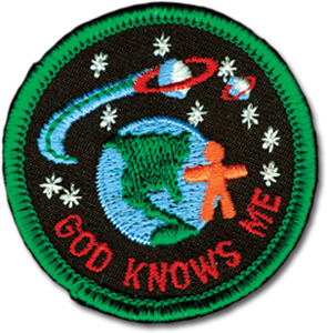 God Knows Me Badge