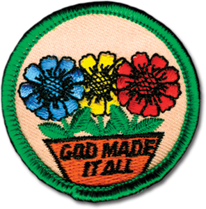 God Made It All Badge