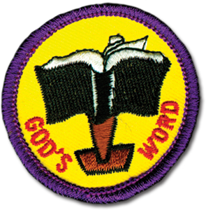 God's Word Badge