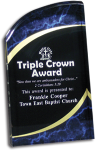 Triple Crown Award - email with inscription required