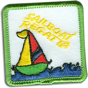 Sailboat Participation Badge