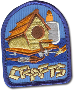 Craft Birdhouse Badge