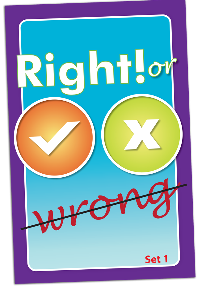 Incorrect Game Right or Wrong Game – Master Clubs