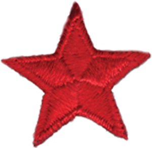 Old Red Attendance Stars (Limited Quantities)