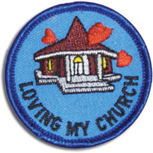 Loving My Church Badge