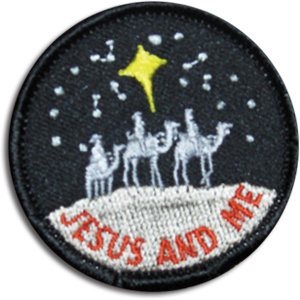 Jesus and Me Badge