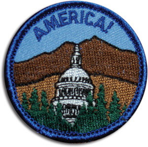 America Badge