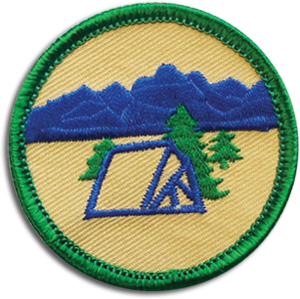 Camping Badge