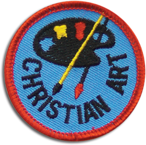 Christian Art Badge