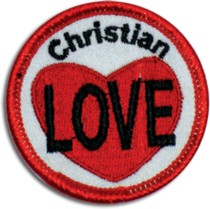 Christian Love Badge