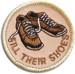 Fill Their Shoes Badge