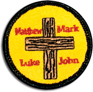 Four Gospels Badge