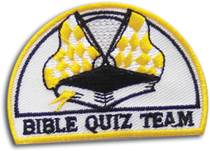 Quizzing Yellow Badge